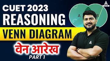 CUET 2023 General Test Reasoning | Venn Diagram One Shot in Hindi | Part 1 | By Hani Sir
