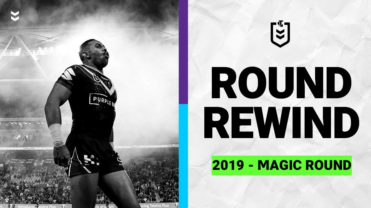 NRL Highlights | NRL Round Rewind | Magic Round, 2019 - YouTube