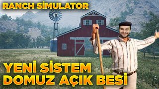 OTOMATİK YEM VE SULUK SİSTEMİMİZİ KURDUK | RANCH SİMULATOR | vadinin sahibi screenshot 1