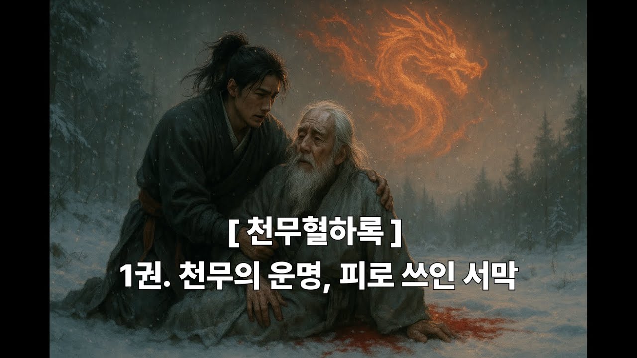 천무혈하록 1/6권ㅣ천무의 운명, 피로 쓰인 서막ㅣ오디오북ㅣ무협지ㅣ