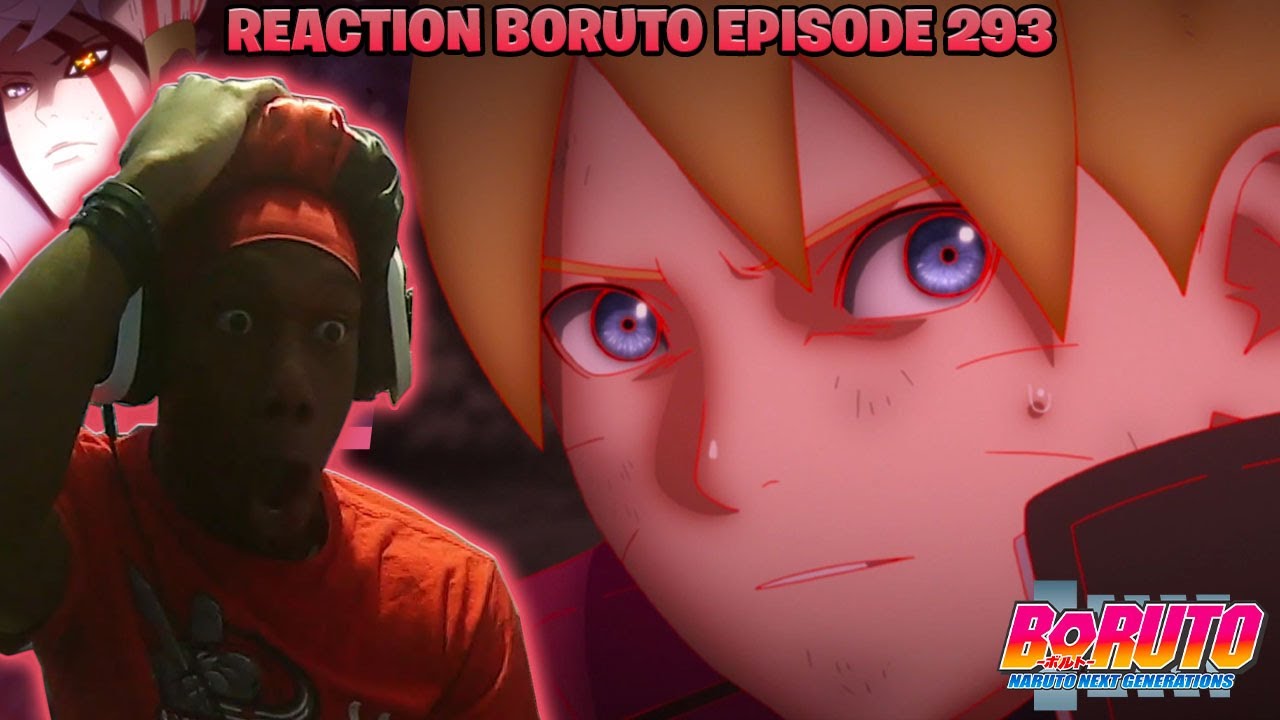 JOGAN!!! FIM ÉPICO DE BORUTO E TIME SKIP! 😭 - React Boruto 293 (final) 