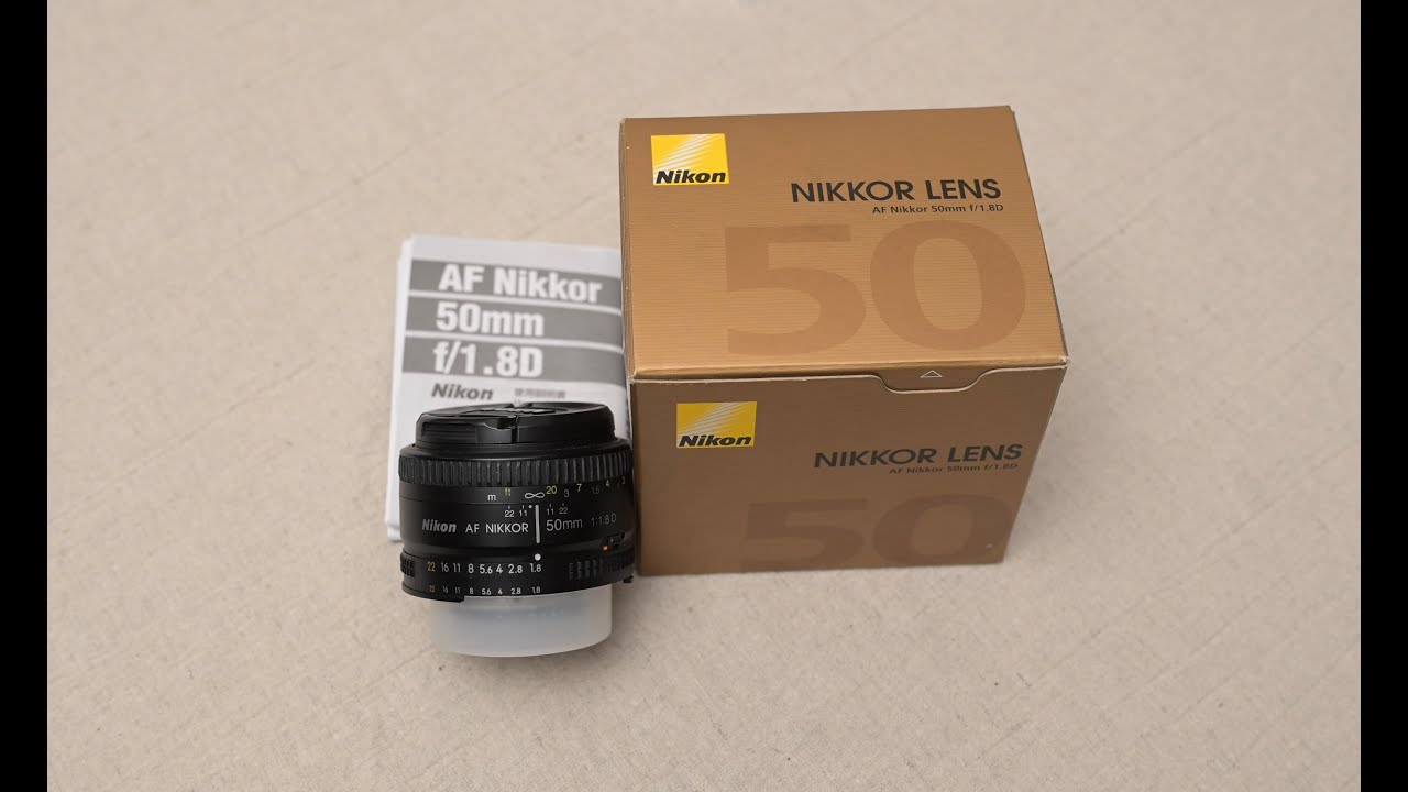 Обзор объектива nikon nikkor 50 mm f 1.8 D