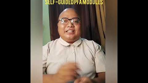 THE 2020 ONLINE AND SELF-GUIDED PFA MODULES