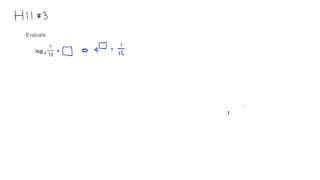 Preparing for College Math H11 #3 (Summer 2017)