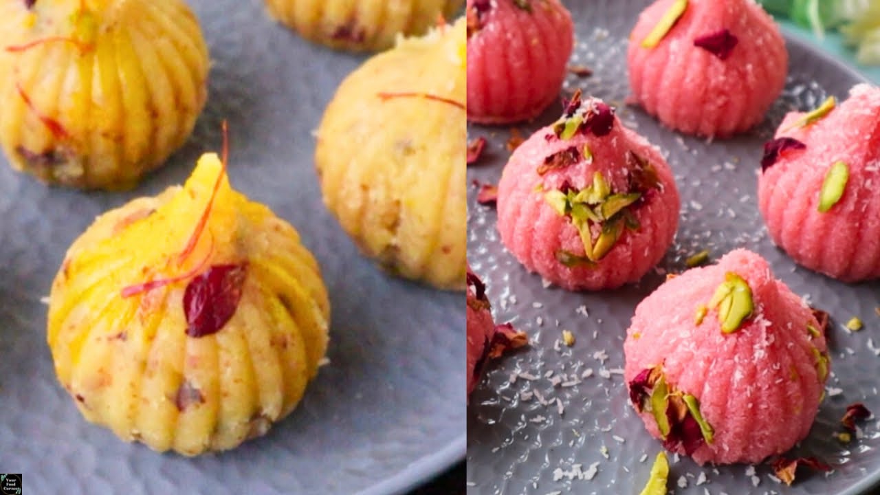 NO COOKING! MUST TRY RECIPE! Instant Modak recipes in just 5 Mins ...