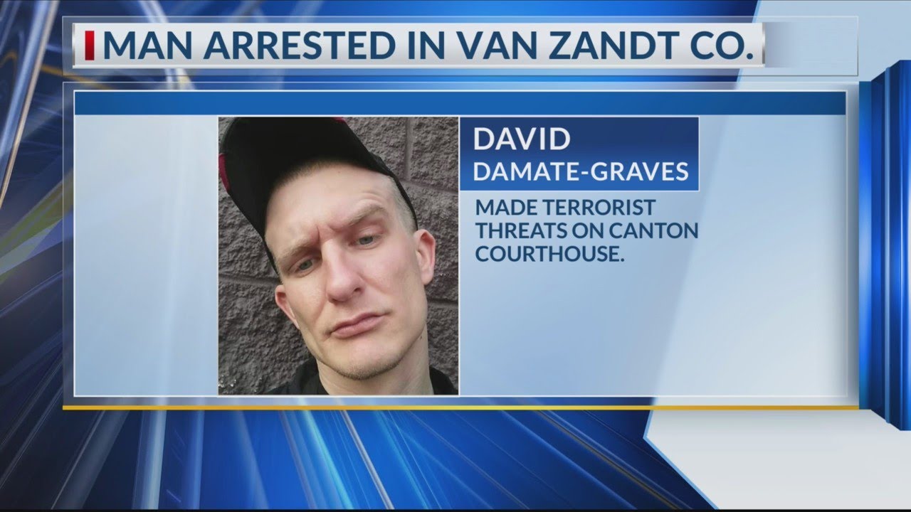 1 arrested after Facebook threat to Van Zandt County courthouse - YouTube