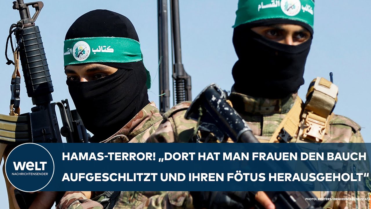 HAMAS-TERROR: Sexuelle Gewalt als Kriegsverbrechen - Israelinnen berichten von Hamas-Gräueltaten