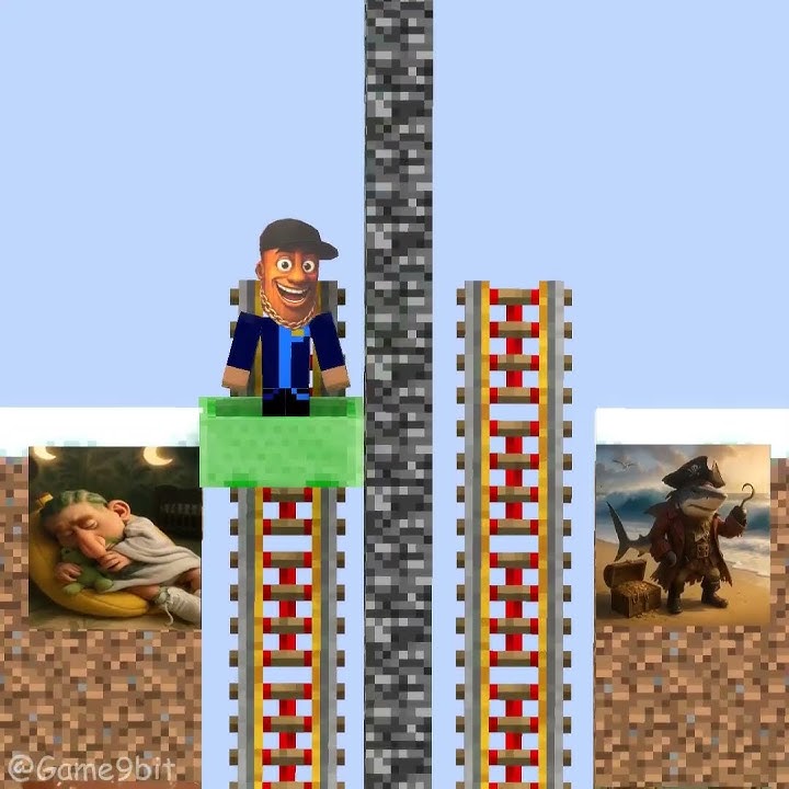 Tung Tung vs. Garamararam in a continuous singing challenge to find the treasure, who won?!