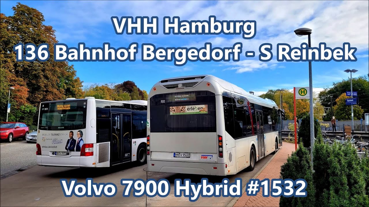 VHH Hamburg - Linie 136, Volvo 7900 Hybrid #1532