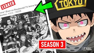 Fire Force Season 3, Official Trailer, TBA #anime #fireforce #traile