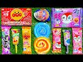 アンパンマン&ドラえもんロリポップASMR 🍭 チョコレート割ってカリカリ音+ネコネコグミ【満足感】