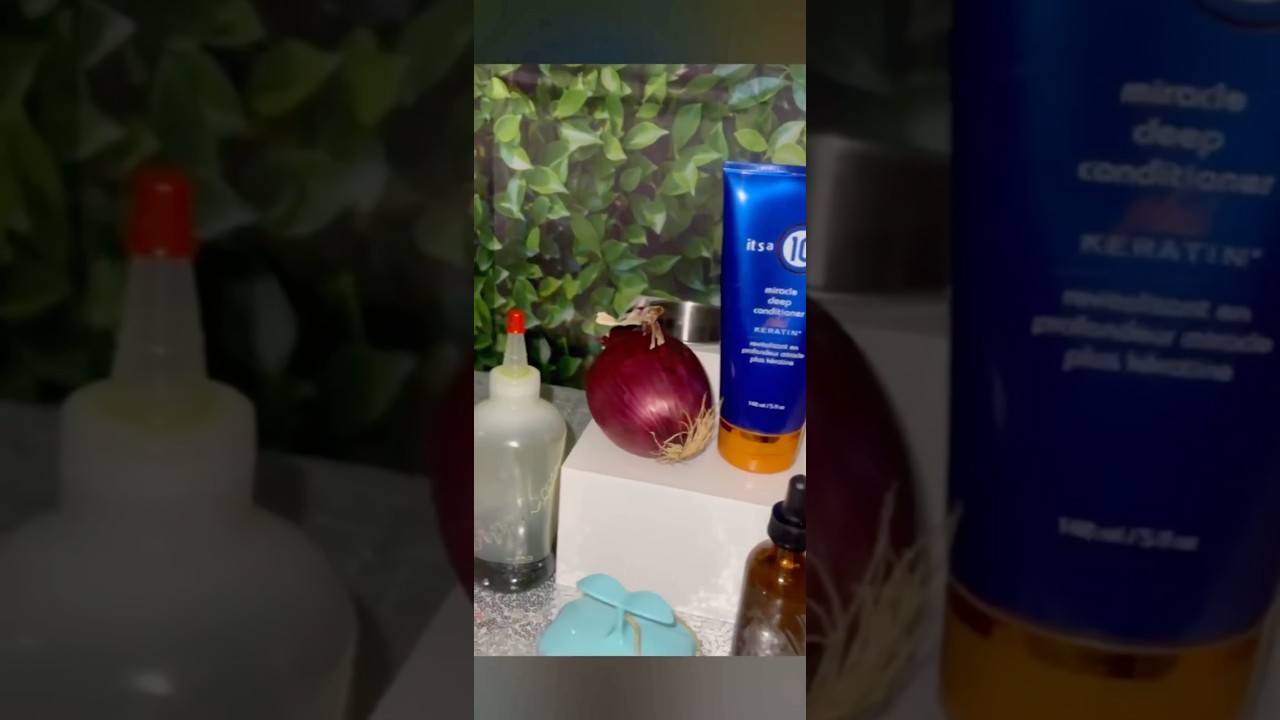 How I fixed my damaged hair with onion hot oil treatment 
