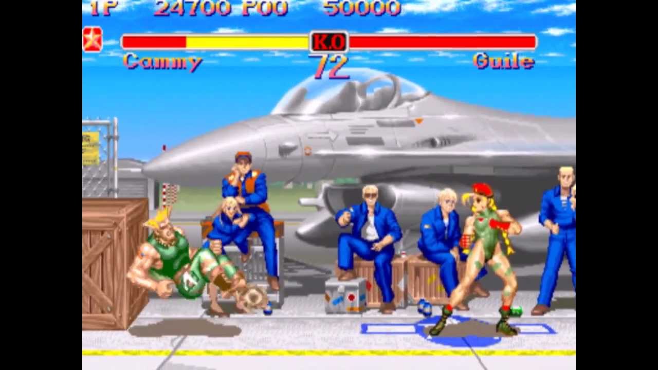Super Street Fighter II The New Challengers - Cammy vs Guile