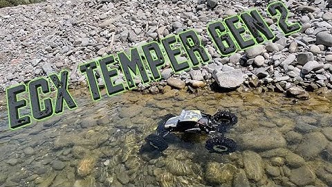 Ecx temper gen 2, rc rock crawler, outdoor test, 2s lipo.