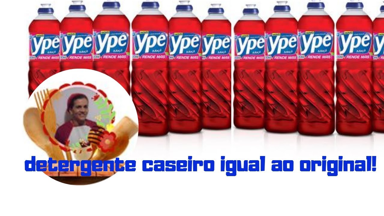DETERGENTE CASEIRO IGUAL DO MERCADO - FAÇA 14 GARRAFAS COM MENOS DE 4 REAIS