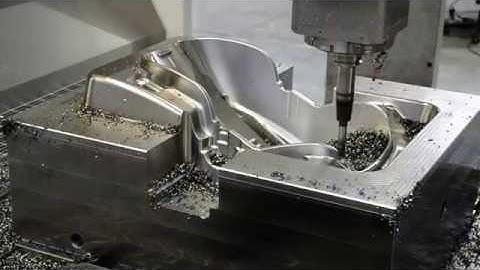 Fidia GTF high-speed milling machine - Injection mould