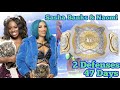 Day 10 of christmas all sasha banks  naomi wwe womens tag team championship defenses