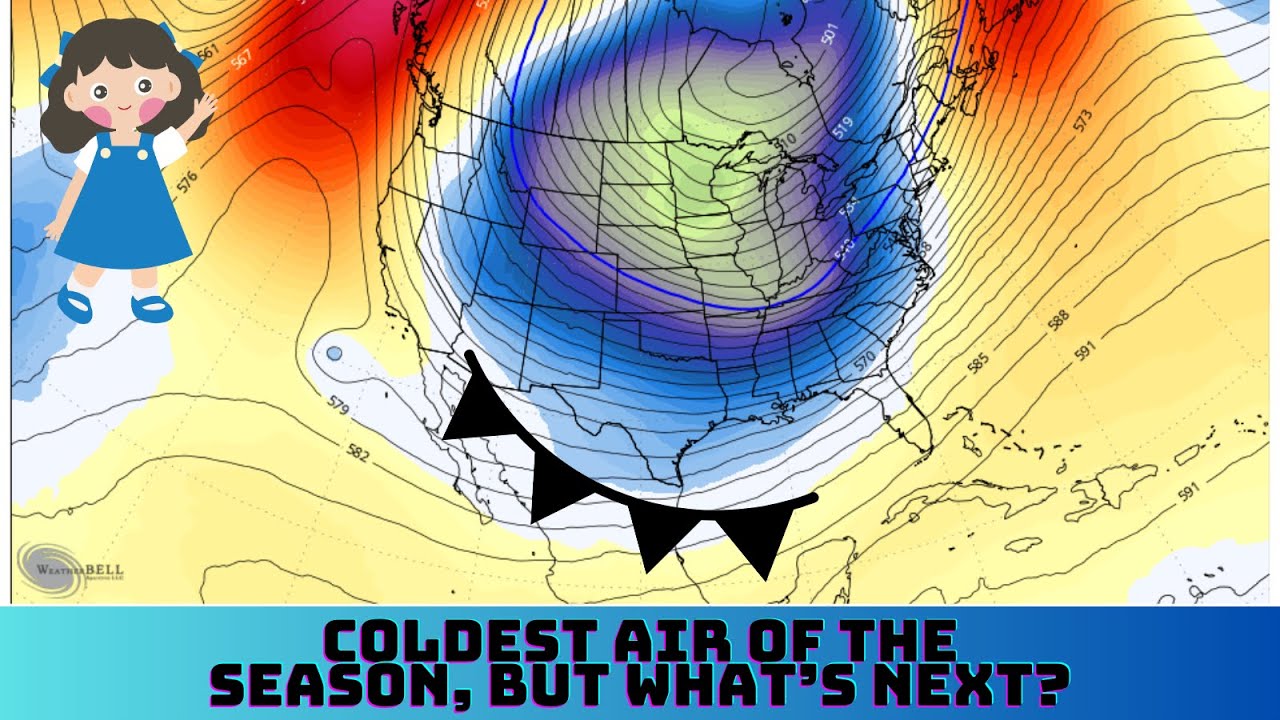 Pacific NW Cold Incoming! Fantasy 4cast fun... - YouTube