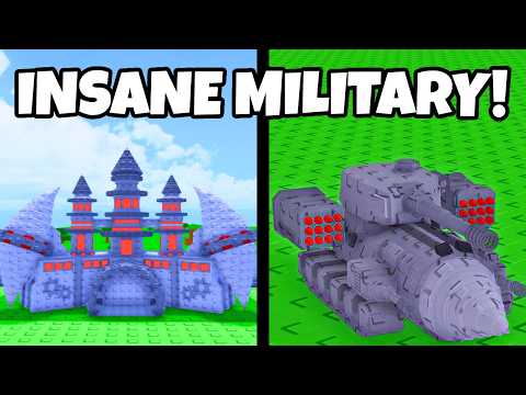 NEW WAR MACHINE FACILITY IS INSANE! - Roblox Mini War