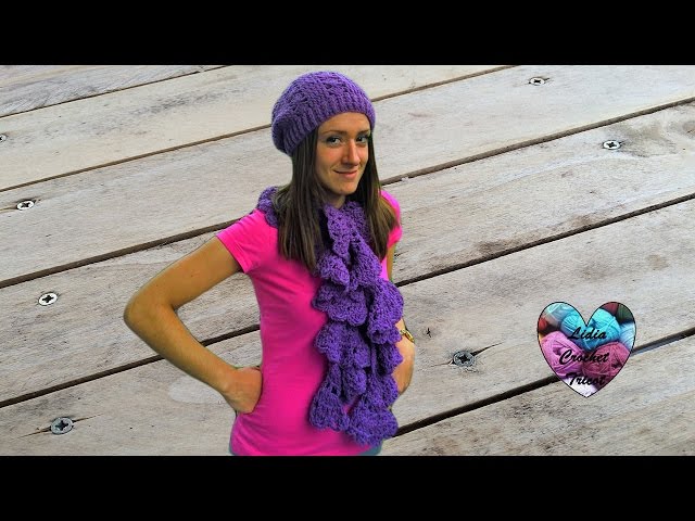 Ensemble bonnet echarpe femme au crochet facile 1/2 / Beanie and scarf  women very easy crochet 