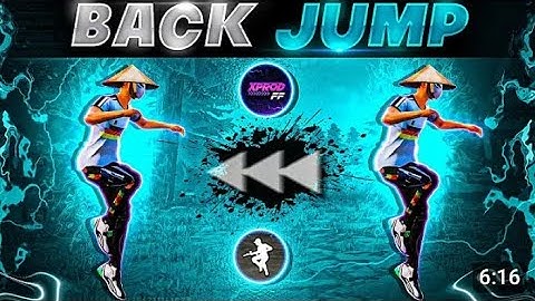 BACK JUMP TUTORIAL WITH HANDCAM  HOW TO PERFORM BACK JUMP LIKE XPROD FF🔥/ SECRET TRICK OF BACK JUMP‪