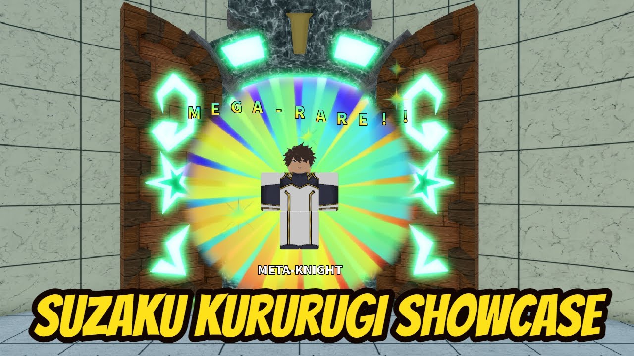 Suzaku Kururugi Insane Controllable Unit All Star Tower Defense Youtube