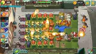 PvZ 2: Reflourished - Missile Toast as Only Damage - MD 29