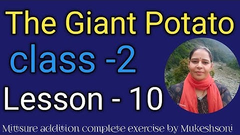 Class-2,lesson-10#TheGiantPotato#Englishknights#Emagix#mittsure#complete exercise byMukeshsoni