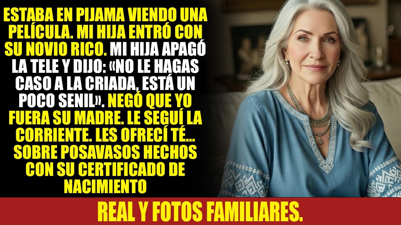 Estaba viendo una película cuando mi hija trajo a su novio a la casa y me presentó como 