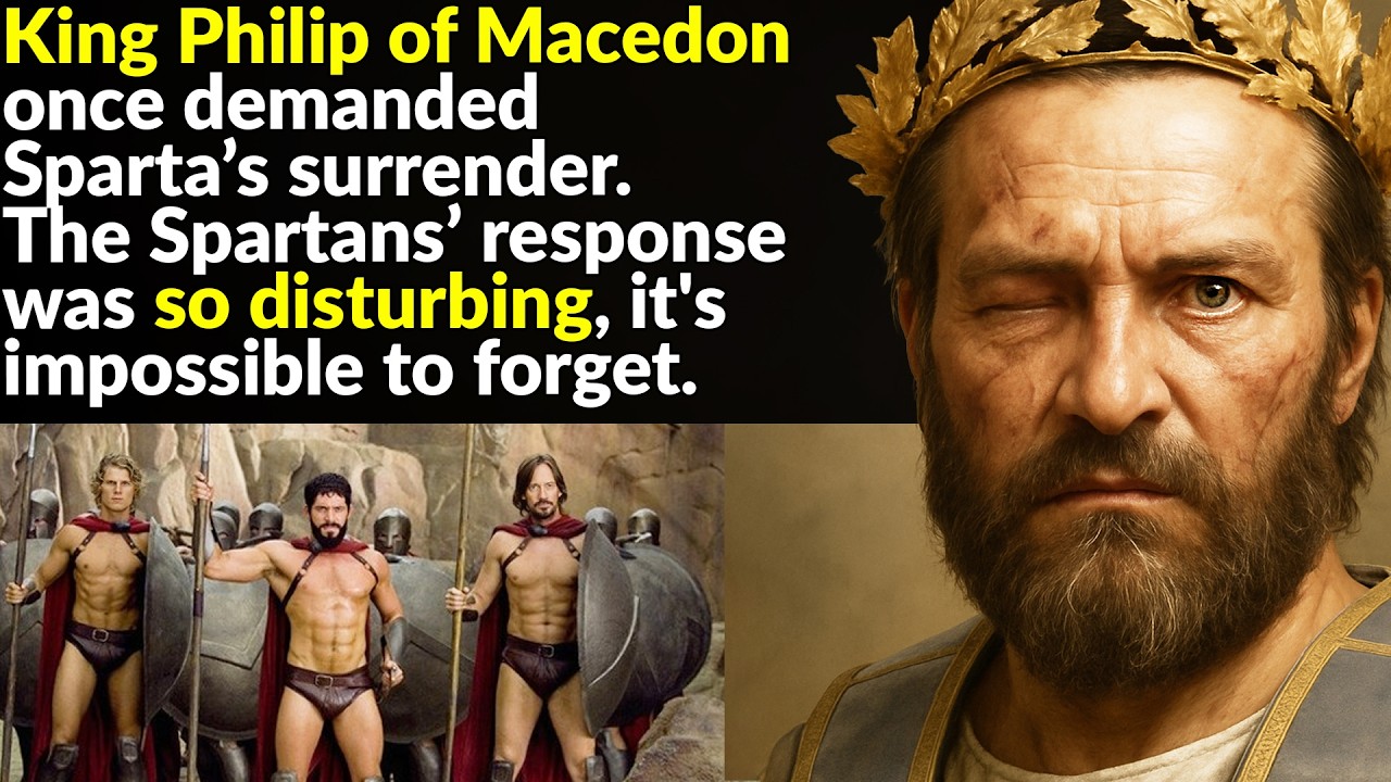 Даже спартанцы боялись царя Филиппа Македонского