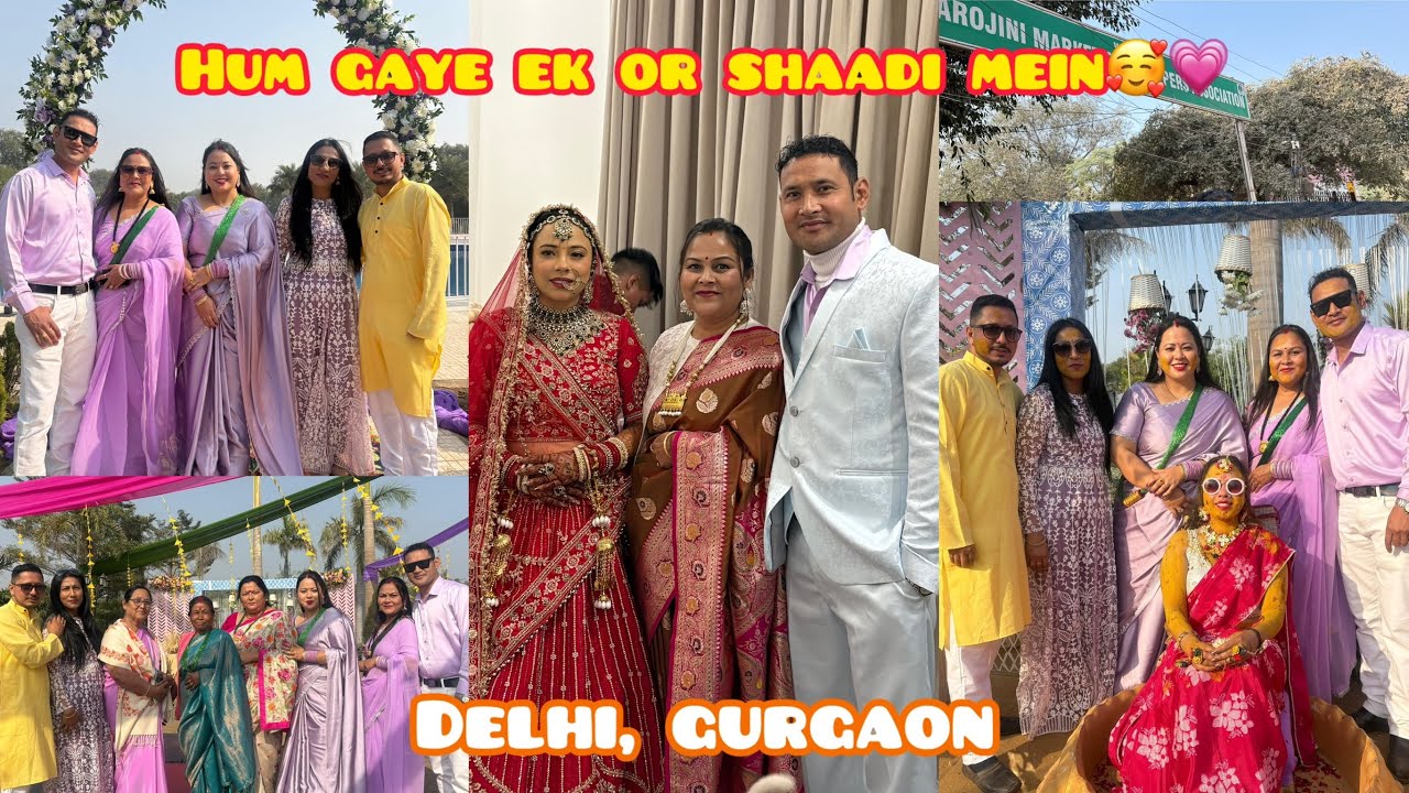 Destination wedding🥰💗// sarojni market//