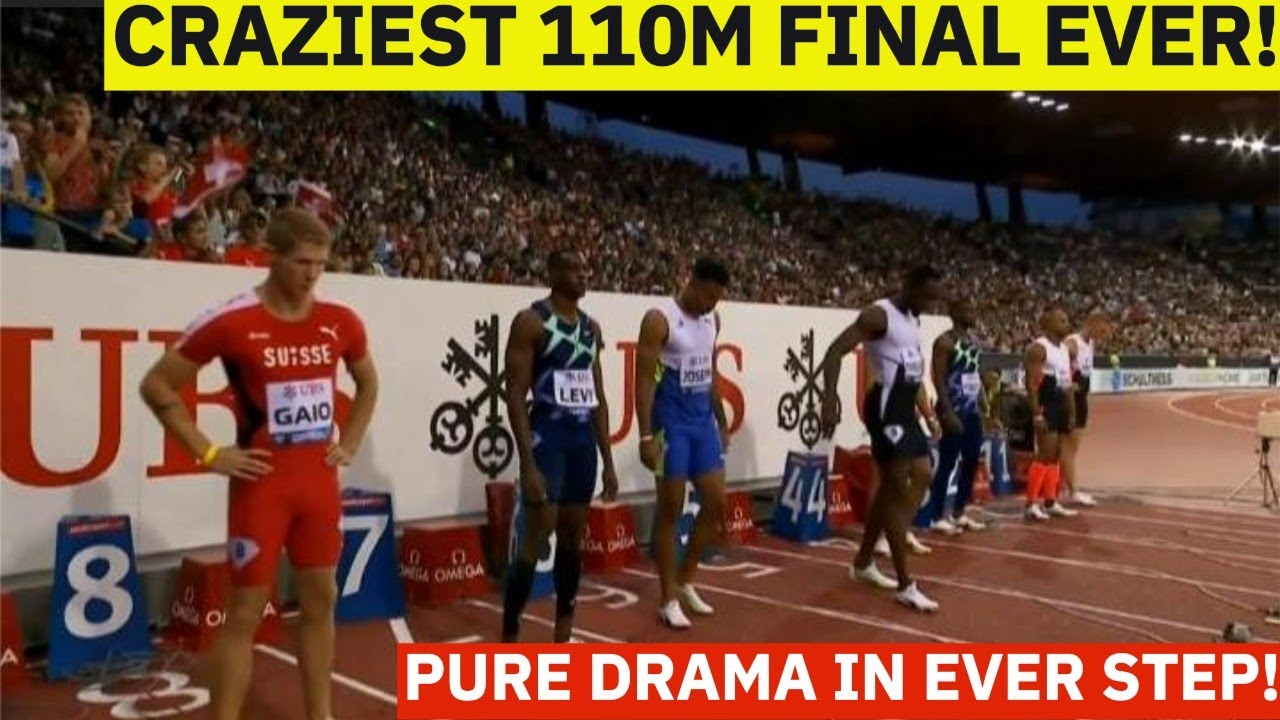 Wacth: 🔥Самый драматичный финал забега на 110 метров с барьерами в истории Ямайки сразится с лучш...