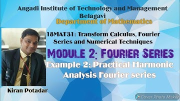 18MAT31: second harmonic analysis of FS