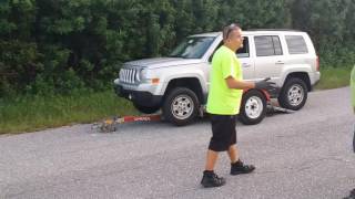 Tow dolly fail.