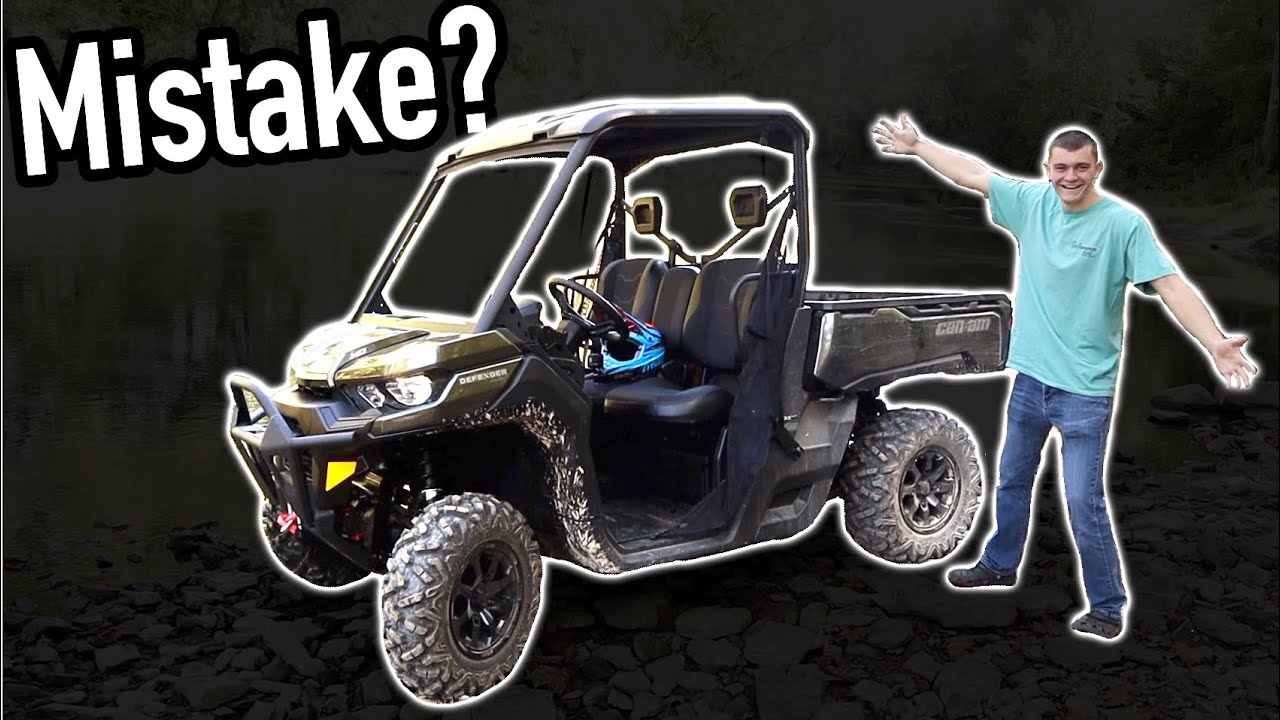 I Bought A New Side By Can Am Defender 