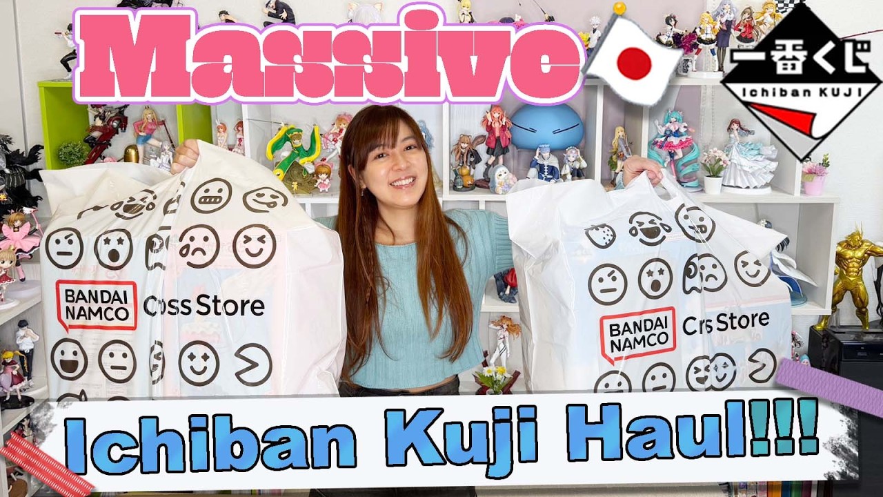 Unboxing 6+ Ichiban Kuji Figures from Multiple Anime Series🛍️✨