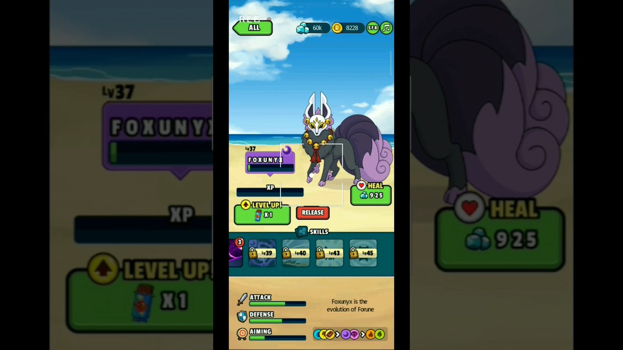 Foxcarf evolves Forune into Foxunyx😈🥳in dynamons world| 