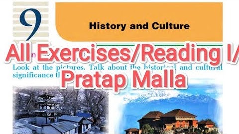 English grade 10 || Unit 9 || Reading I || Pratap Malla|| All Exercises||