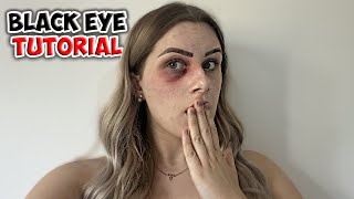 Easy black eye makeup tutorial!