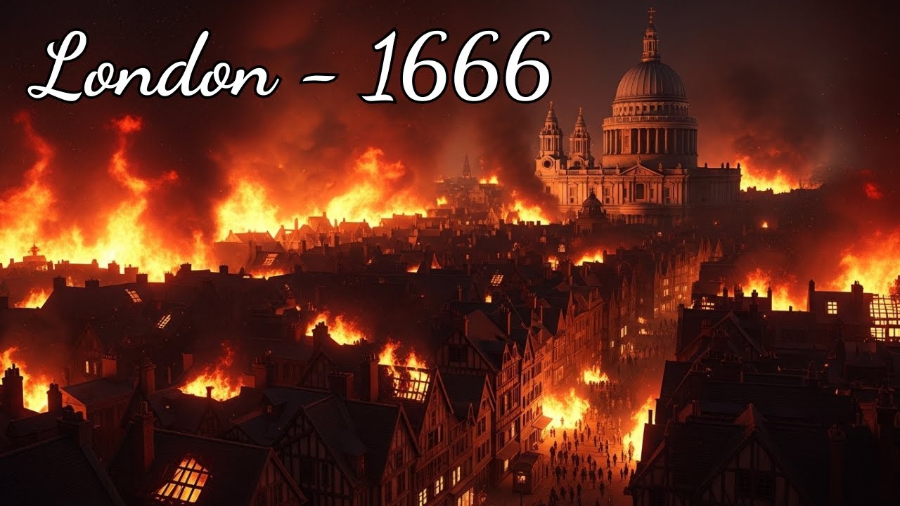 The Great Fire of London | The Night a Medieval City Destroyed Itself
