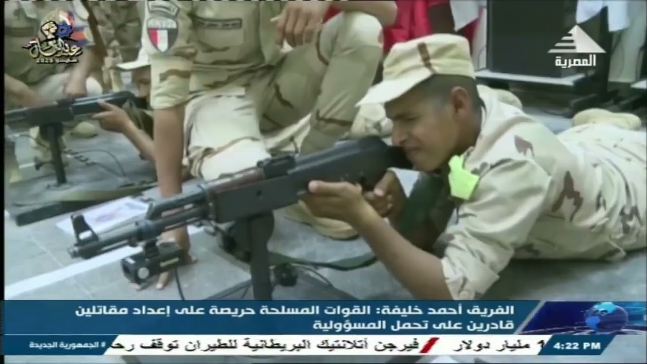 الفريق أحمد خليفة يتفقد المنظومة التعليمية بمعهد ضباط الصف المعلمين 29-4-2025