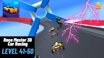 Race master 3D - Car Racing - Level 41-50 - Gameplay walkthrough