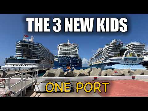 Star Princess, Celebrity Xcel & Star of the Seas Meet Up in St. Maarten