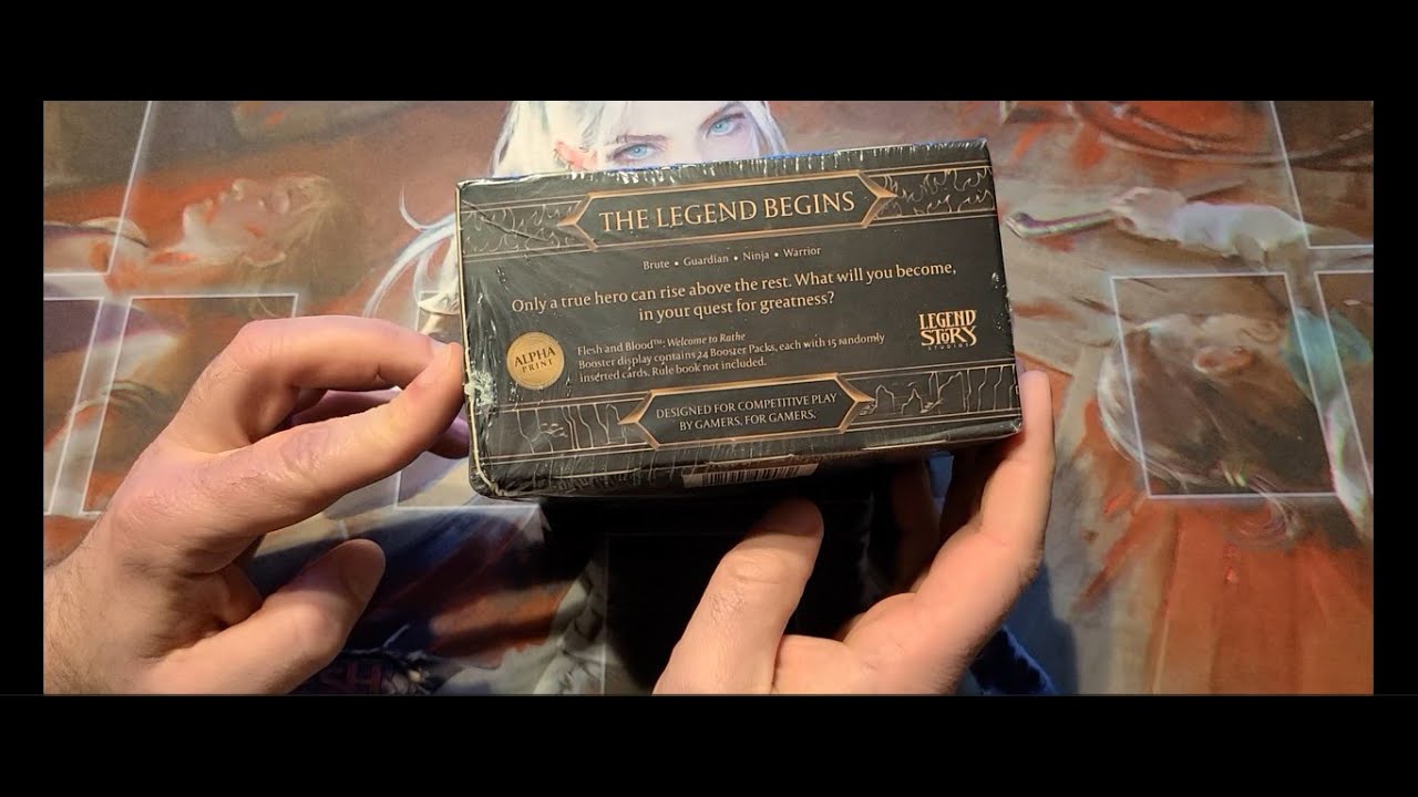 FaB - WTR Alpha Legendary box rip does not disappoint!!