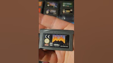 starting up DOOM for the gameboy advance #doom #gba #gameboy #gameboyadvance #games #gaming
