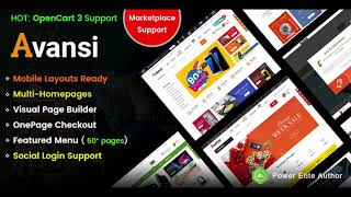 Avansi - Top Multi-purpose MarketPlace OpenCart 3 Theme (Mobile Layouts Included) | Themeforest screenshot 5