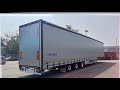 Follow the camera to see how curtain-side semi-trailers are manufactured.