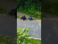 Wheels and wings #rider #biker #nature #trees #himachal #longdrive #india #drone #love #happy #fly