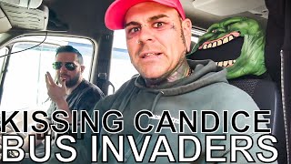 Kissing Candice - BUS INVADERS Ep. 1472