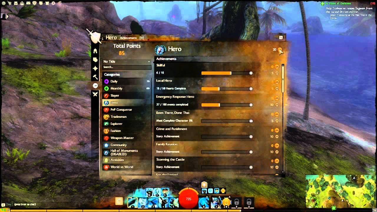 Guild Wars 2 Daily Achievements YouTube